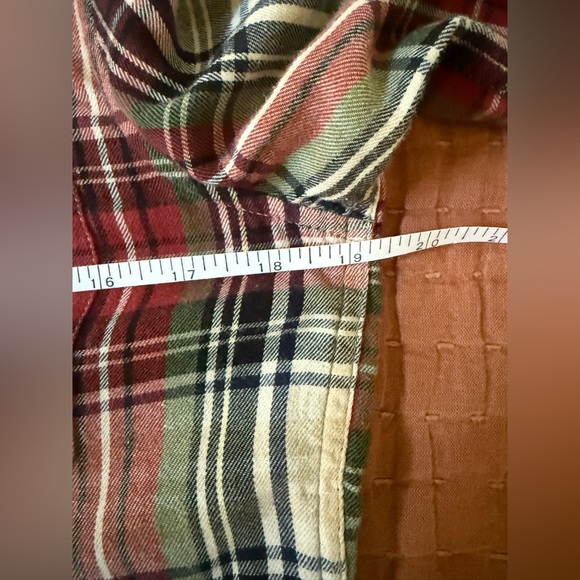 Fall Plaid Flannel Shirt Ralph Lauren Size Medium - Picture 5 of 6